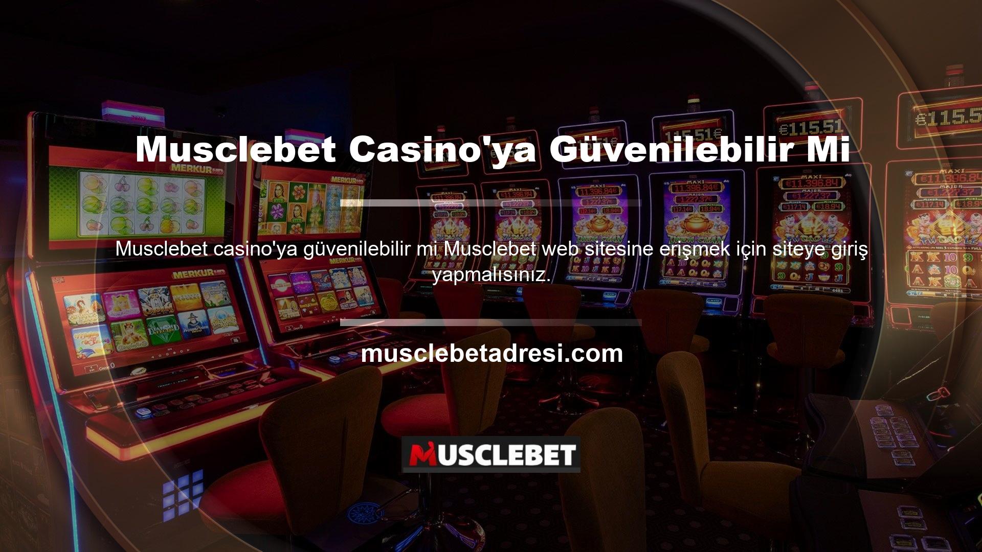 Musclebet bahis sitelerindeki geniş casino oyunları yelpazesi nedeniyle güvenlik en büyük önceliktir